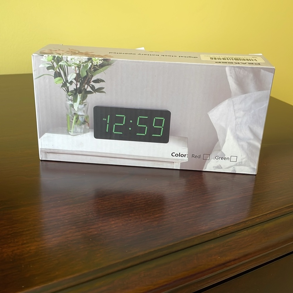 Alarm Clock with LED Display